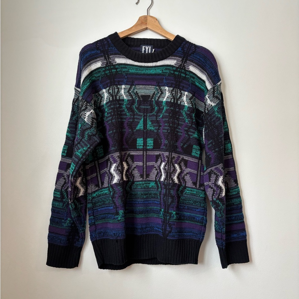 Vintage FYI knit sweater